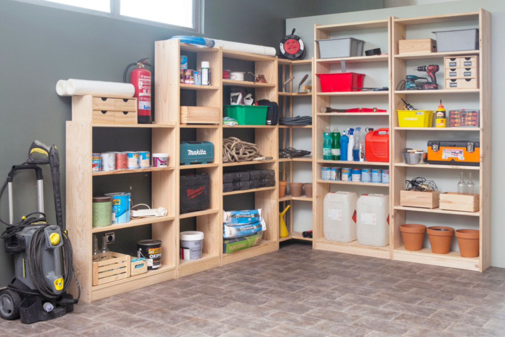 étagères garage