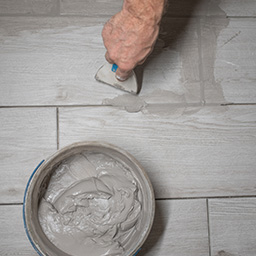 Colles, joint et ragréage