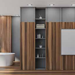 Accessoires de rangement salle de bain