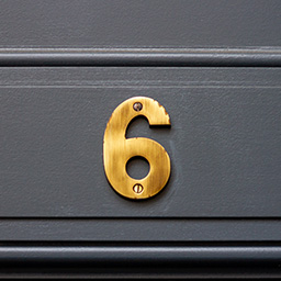 Lettres et numéros de maison
