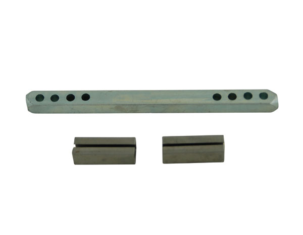 Carré percé poignées de porte 6x110mm + 2 fourreaux 6/7mm - CHRISLIGNE