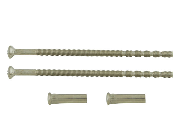 2 Douilles antivol + 2 vis nickel