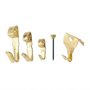 21 crochets acier assortis pour tableaux et cadres -  LE CROCHET Français