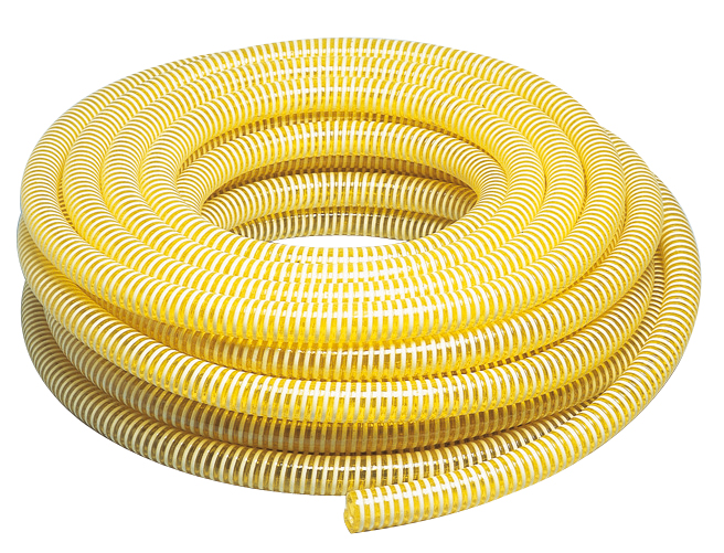 tuyau pvc armé souple à spirales aspiration - SPID'O