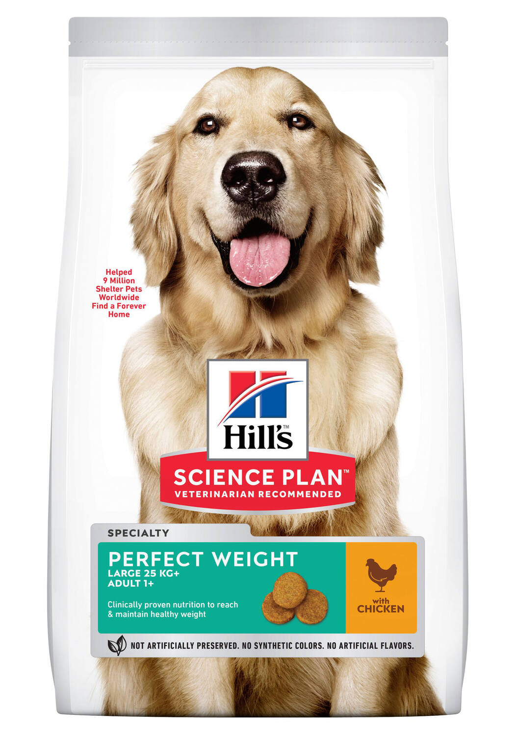 Croquettes chien Perfect Weight Large Breed 12 kg - HILL'S SCIENCE PLAN