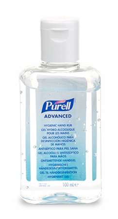 Gel hydro-alcoolique Purell advanced gel 100ml