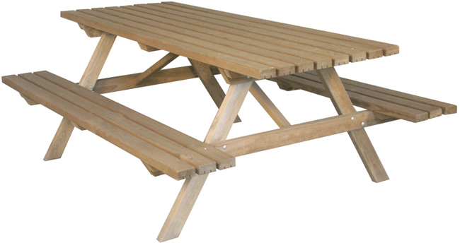 Table Pique-Nique Team 200x75.6/150xH.73cm - CERLAND