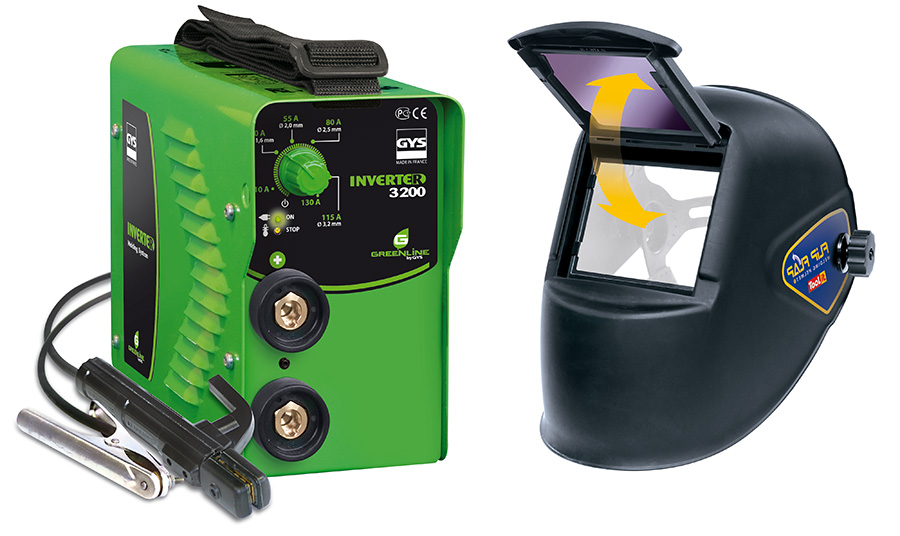 Poste Inverter 3200 + Masque Flip Flap - GYS