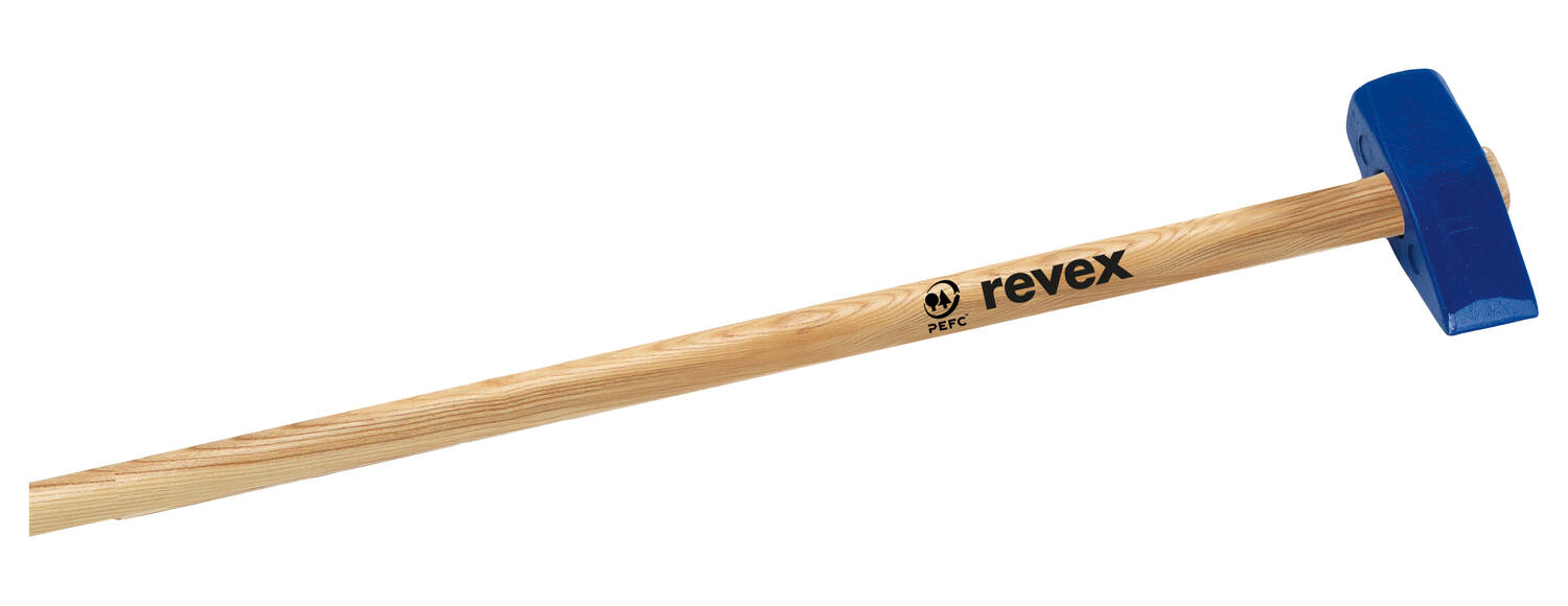Masse à taillant 4kg manche en frêne - REVEX
