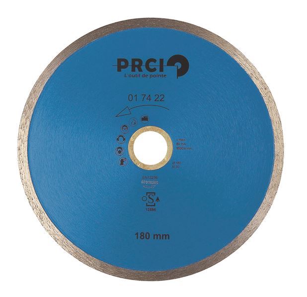 Disque diamant carrelec 180 mm - PRCI