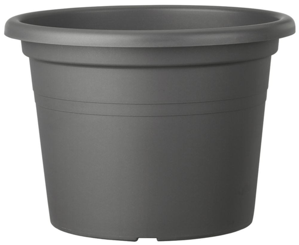 Pot de fleurs Cilindro Day R Anthracite ∅25x17,7cm