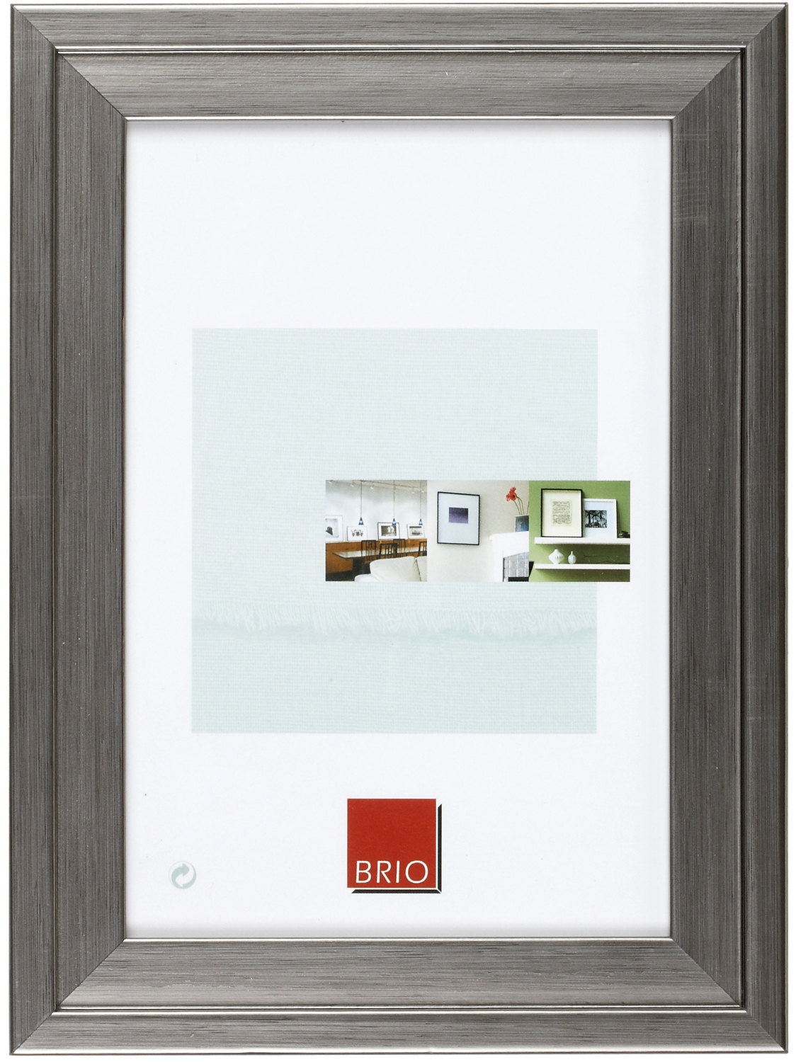 Cadre photo 24x30cm chronos acier