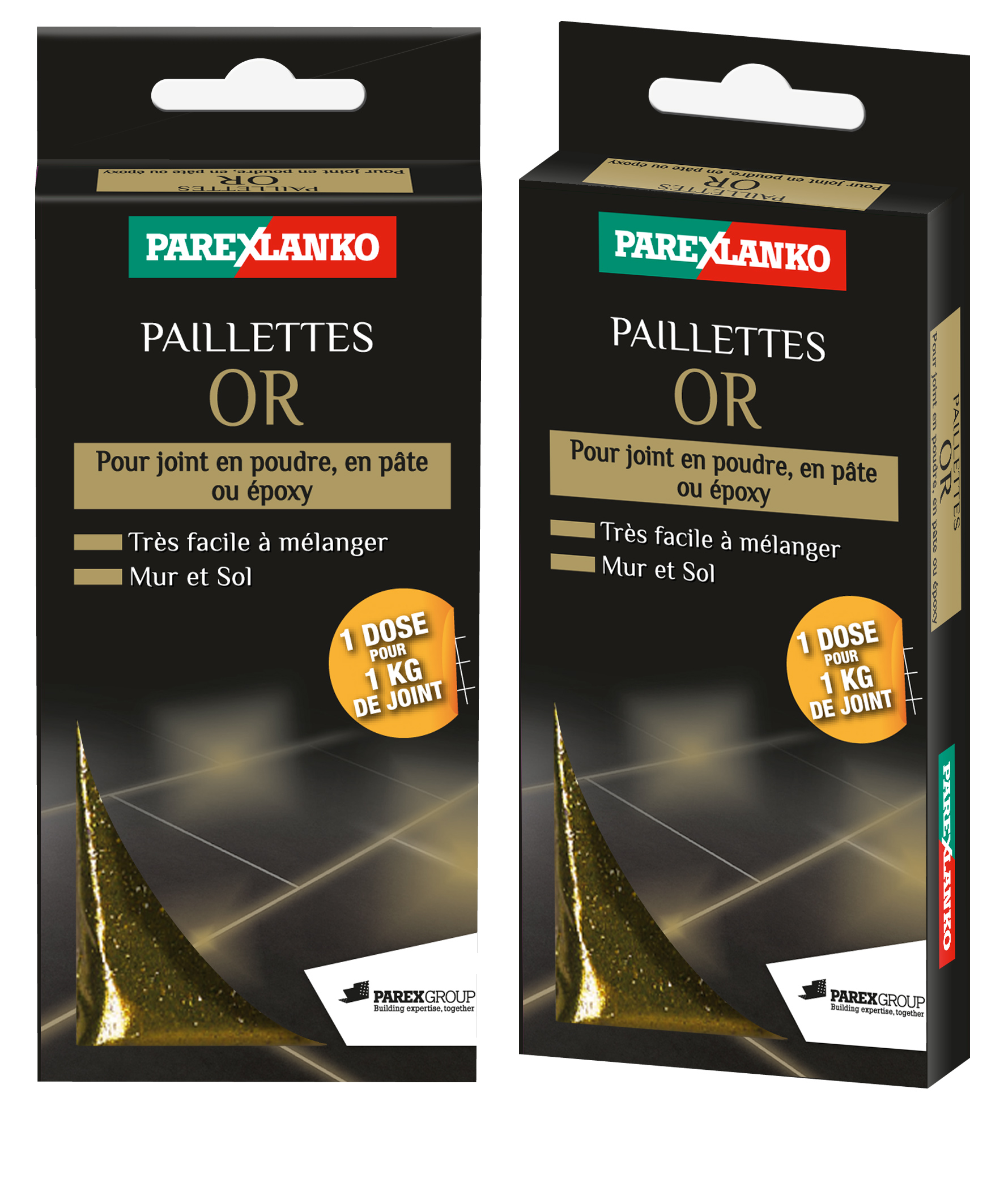 Paillettes pour joint carrelage or 30g - PAREXLANKO