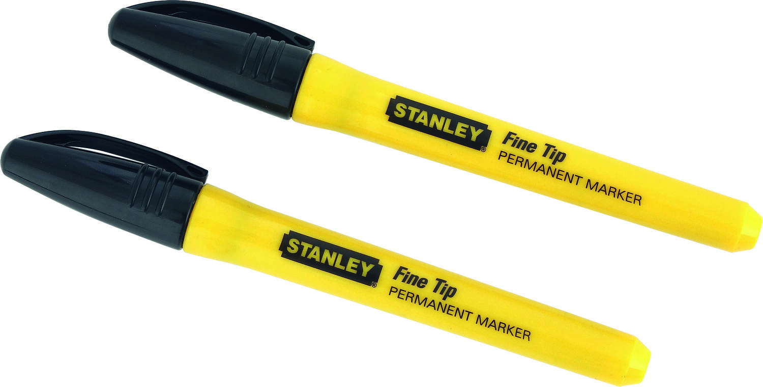 Marqueur pointe fine noir - STANLEY