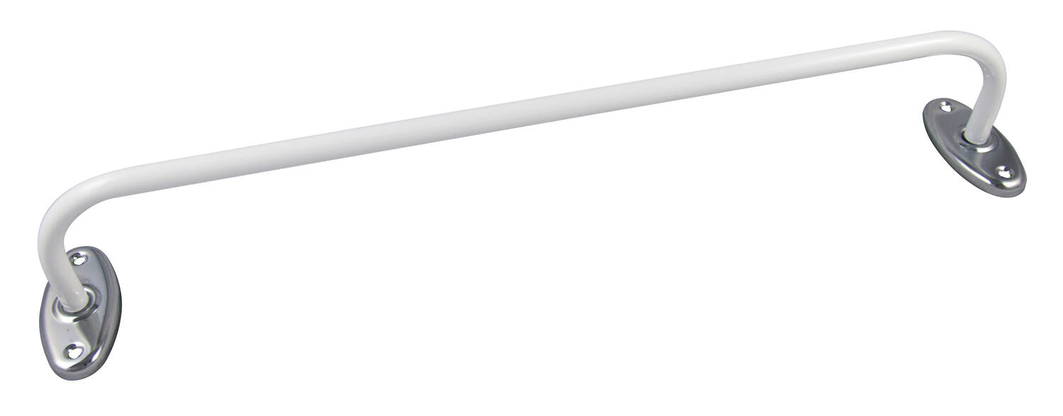 Porte-serviette 1 Branche Fixe Blanc - GODONNIER