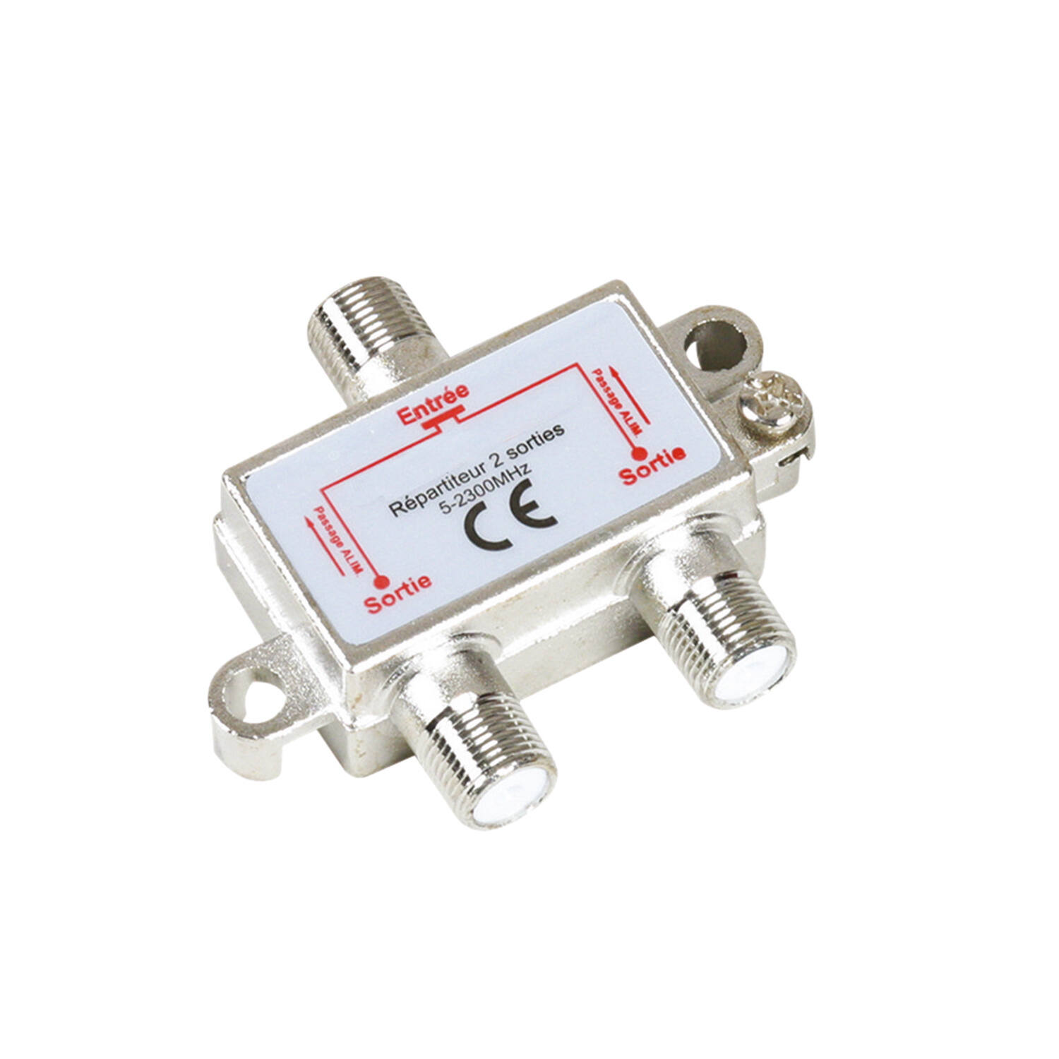 Répartiteur satellite 2 sorties à fiche f - OPTEX