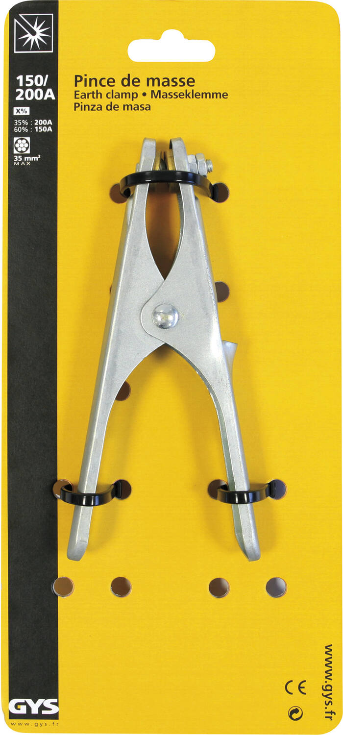 Pince de masse croco 200 A