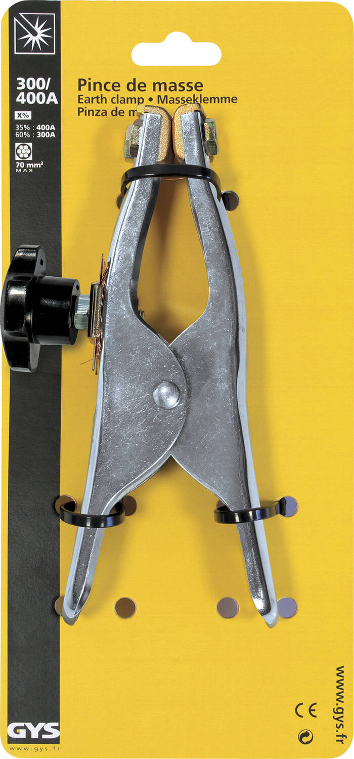 Pince de masse croco 400A