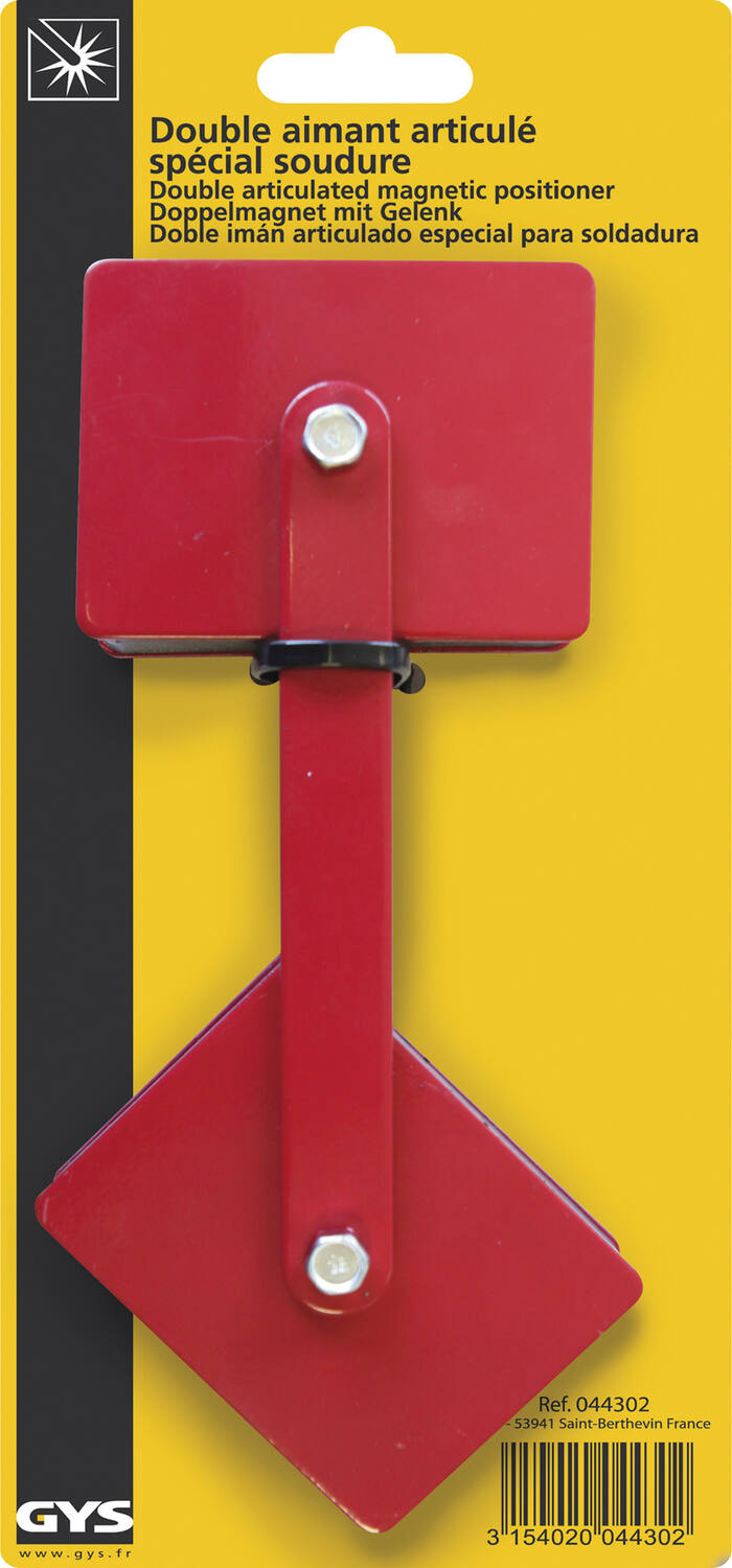 Double aimant articulé