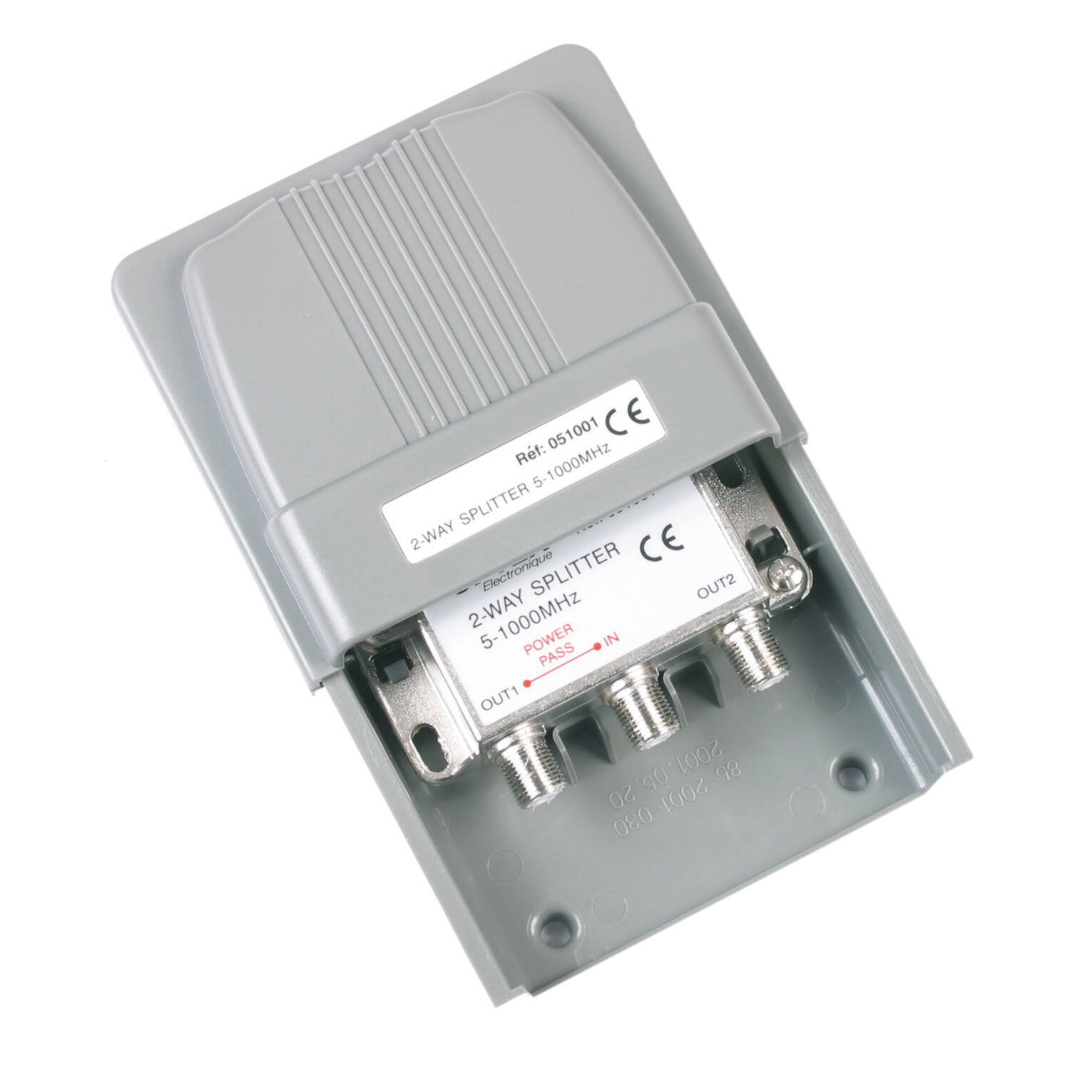 Répartiteur étanche pour antenne hertzienne 2 directions - OPTEX