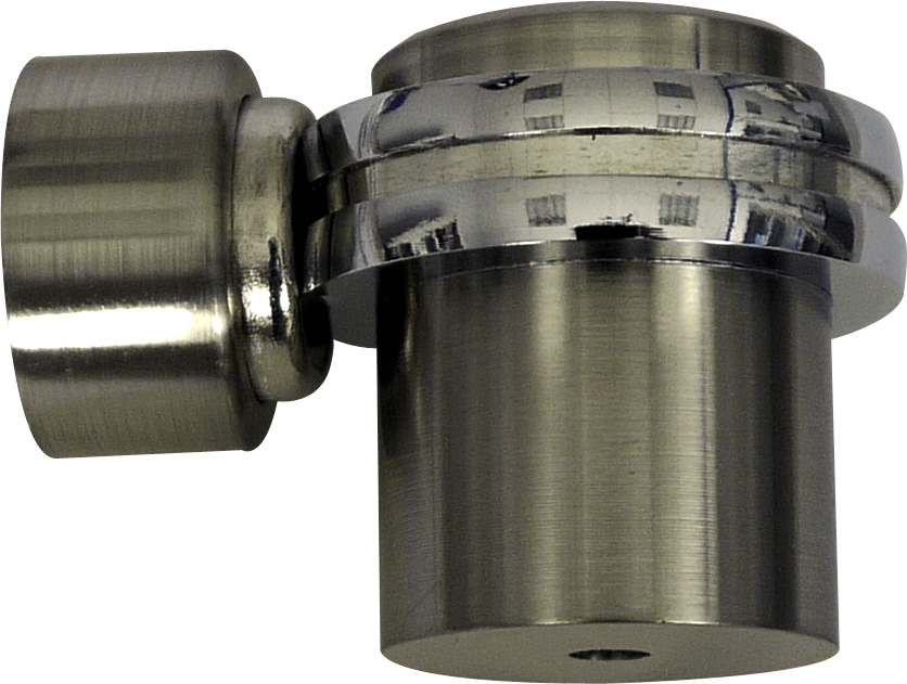 Butée aimant métal alu brossé Ø41xh44mm - GPI