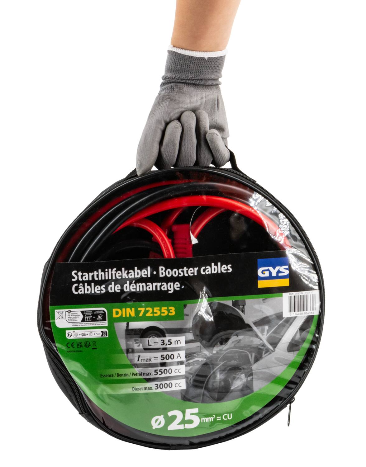 Câbles de démarrage 500A