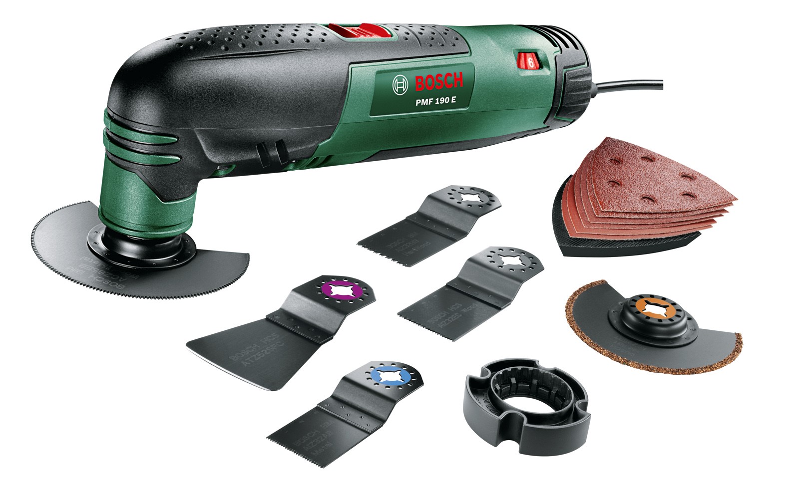 outil multifonction PMF 190 E Set + 8 accessoires - BOSCH