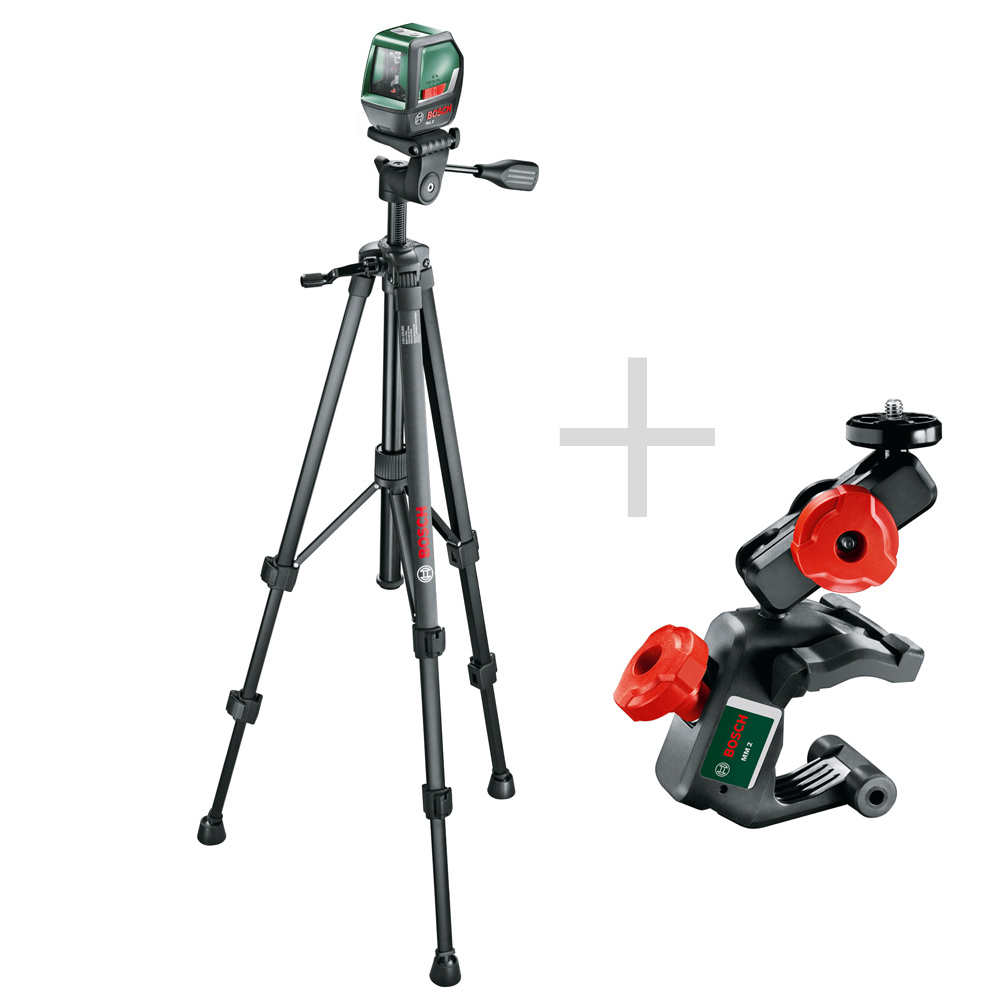 Laser ligne PLL 2 + support MM2 - BOSCH