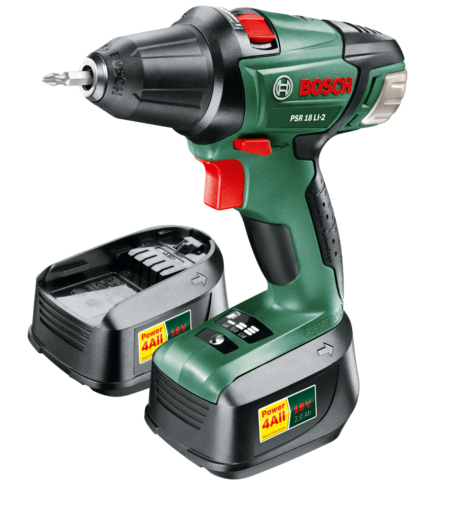 perceuses-visseuses psr 18 li-2 2 batteries - BOSCH