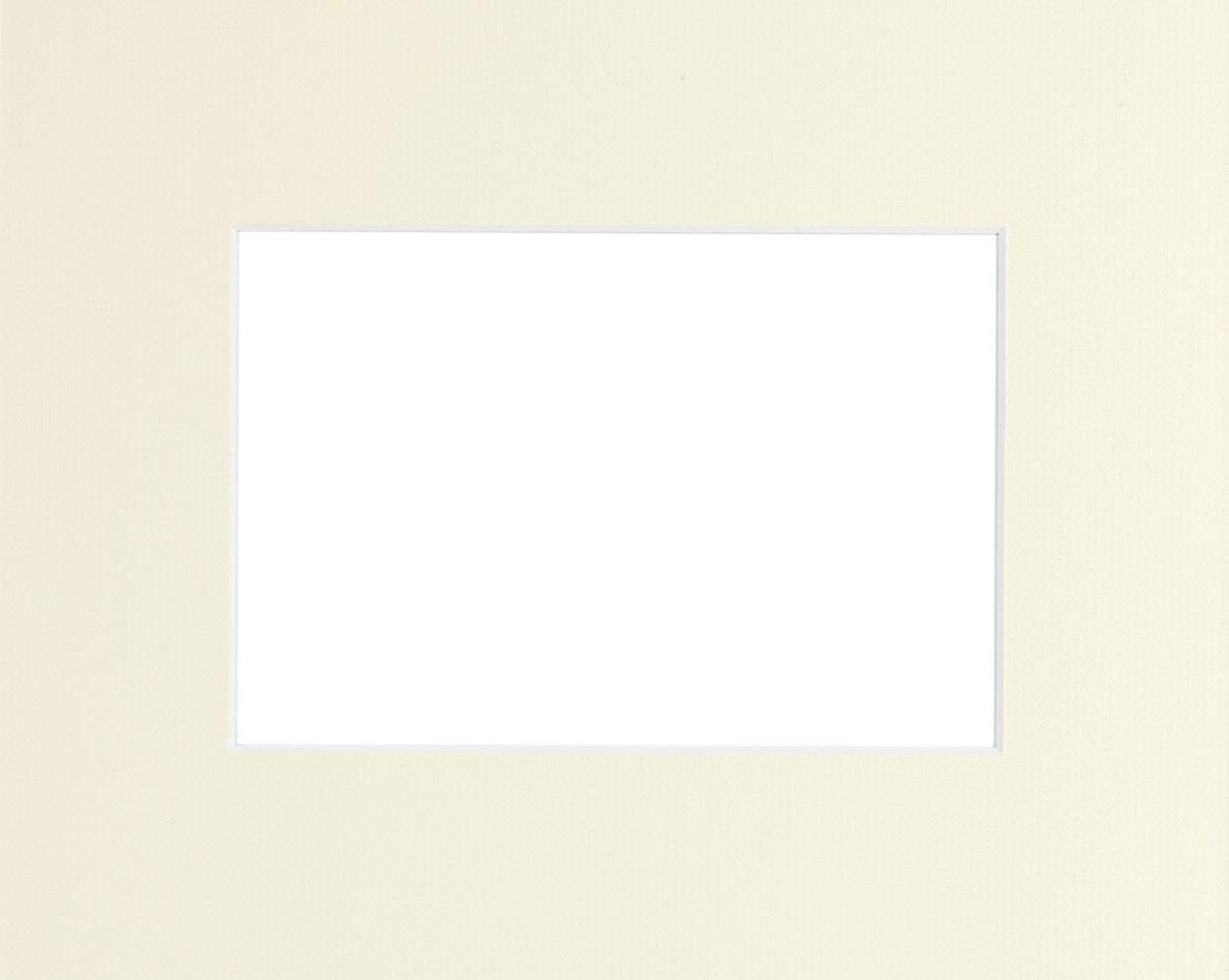 Passe-partout 24x30cm Crème