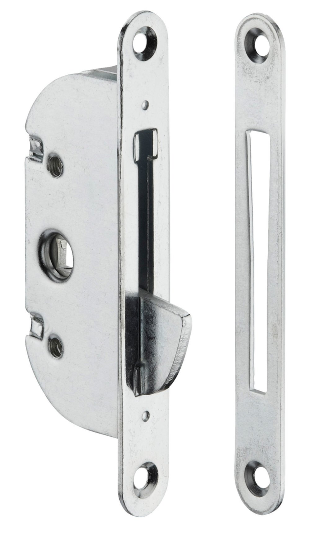 Loquet à Encastrer avec Pêne et Gâche