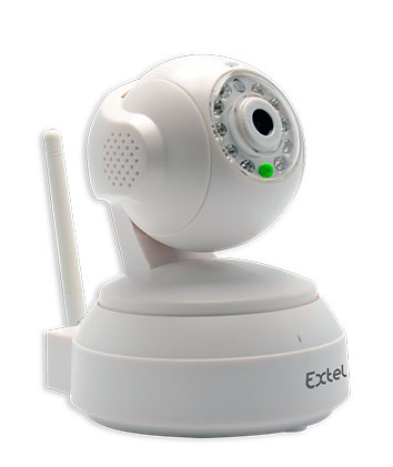 Caméra de surveillance motorisée WiFi ip p2p O mouv - EXTEL