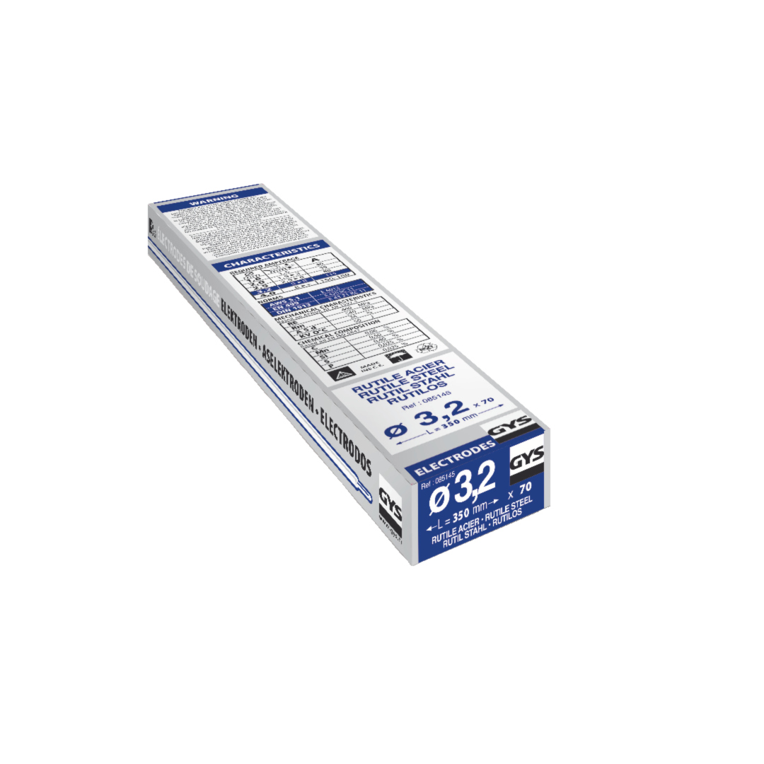 70 électrodes acier diam. 3.2