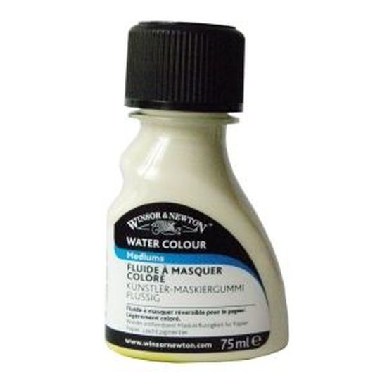 Fluide à masquer coloré flacon 75ml - WINSOR & NEWTON 
