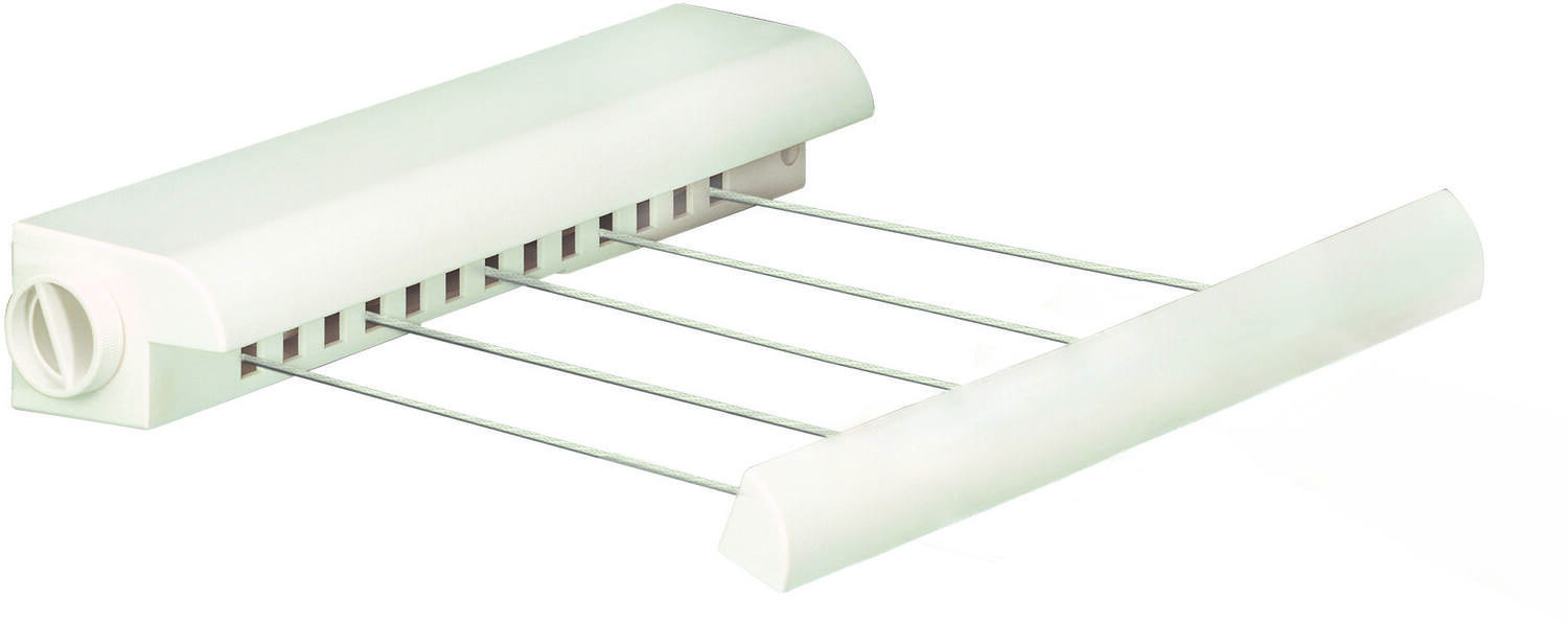 Séchoir à Linge Enrouleur Mural 21 m - METALTEX