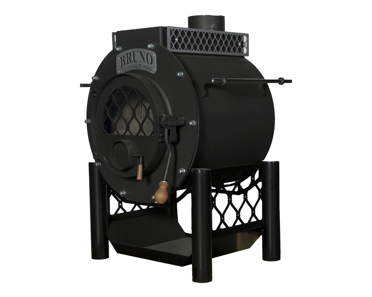 Poêle à bois Romantik 15 kw - BRUNO