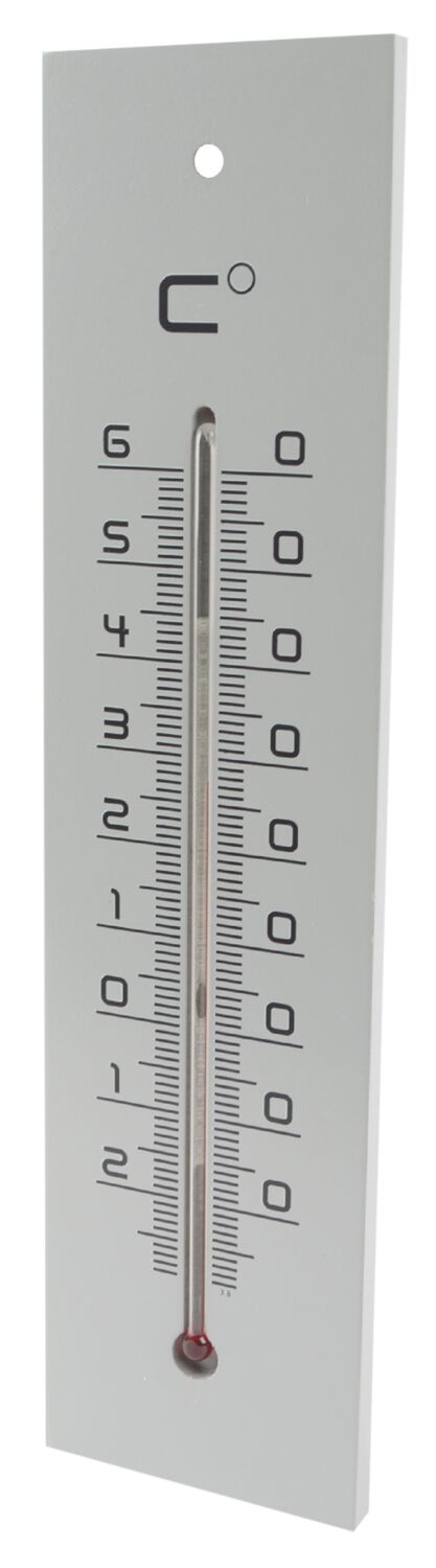 Thermomètre bois gris 30 cm - STIL