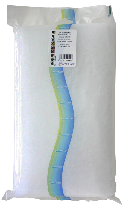 lot de 2 filtres g4 - vmc double flux df90 - AUTOGYRE