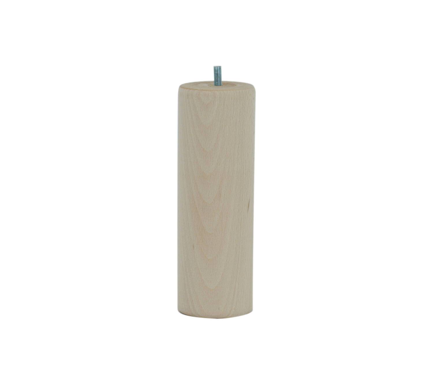 Pied de lit cylindrique brut H.200 Ø68 mm - EVOLUDIS