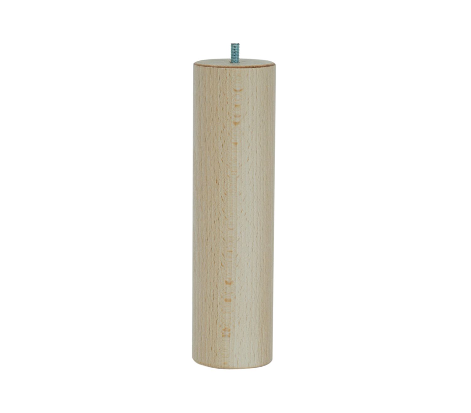 Pied de lit cylindrique brut H.250 Ø68 mm - EVOLUDIS