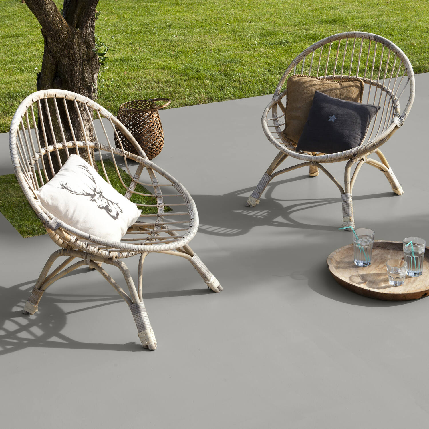 Peinture Sols Extérieurs Climats Extrêmes Satin Béton Poli 0.5 L - V33