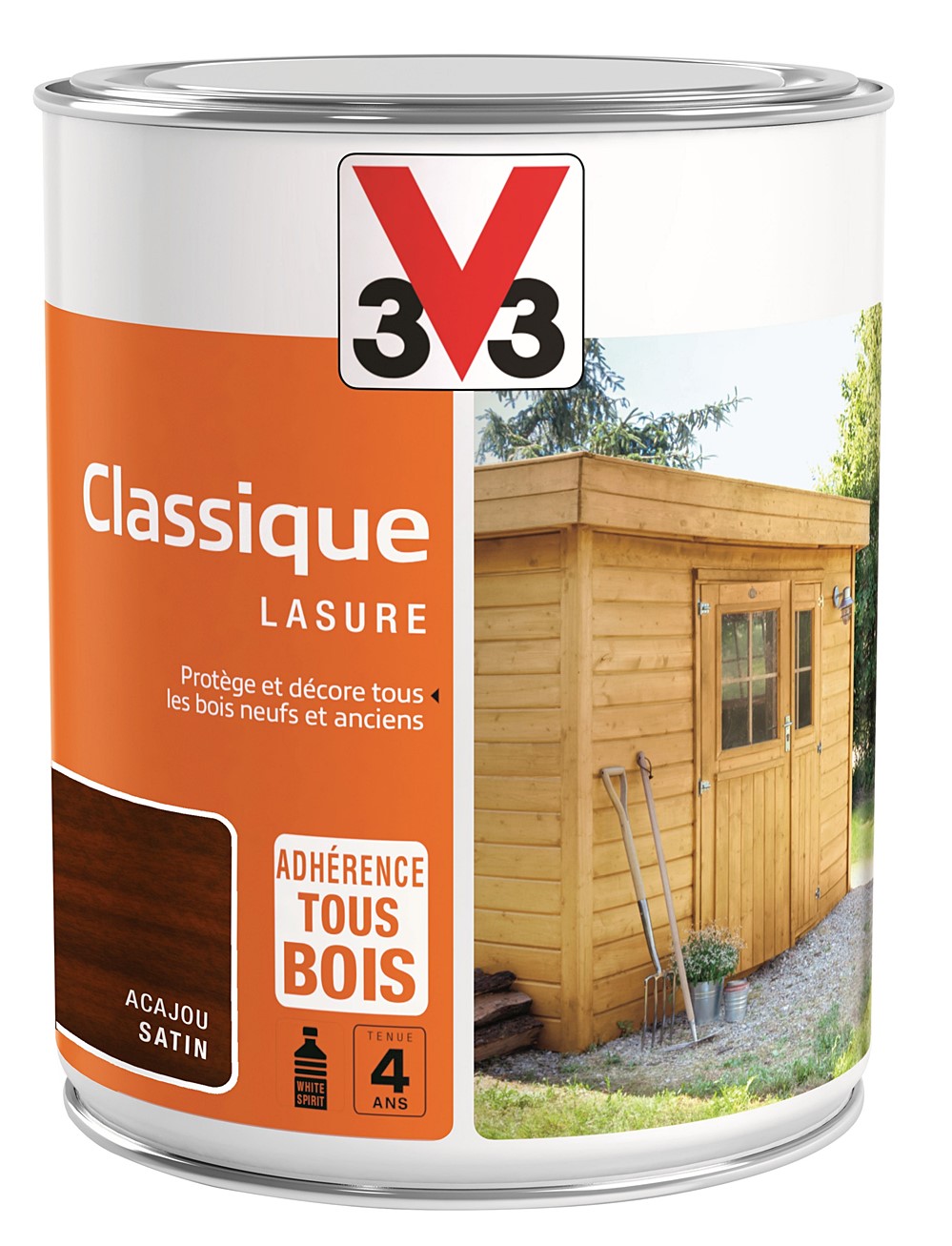 Lasure Classique Acajou  1L - V33