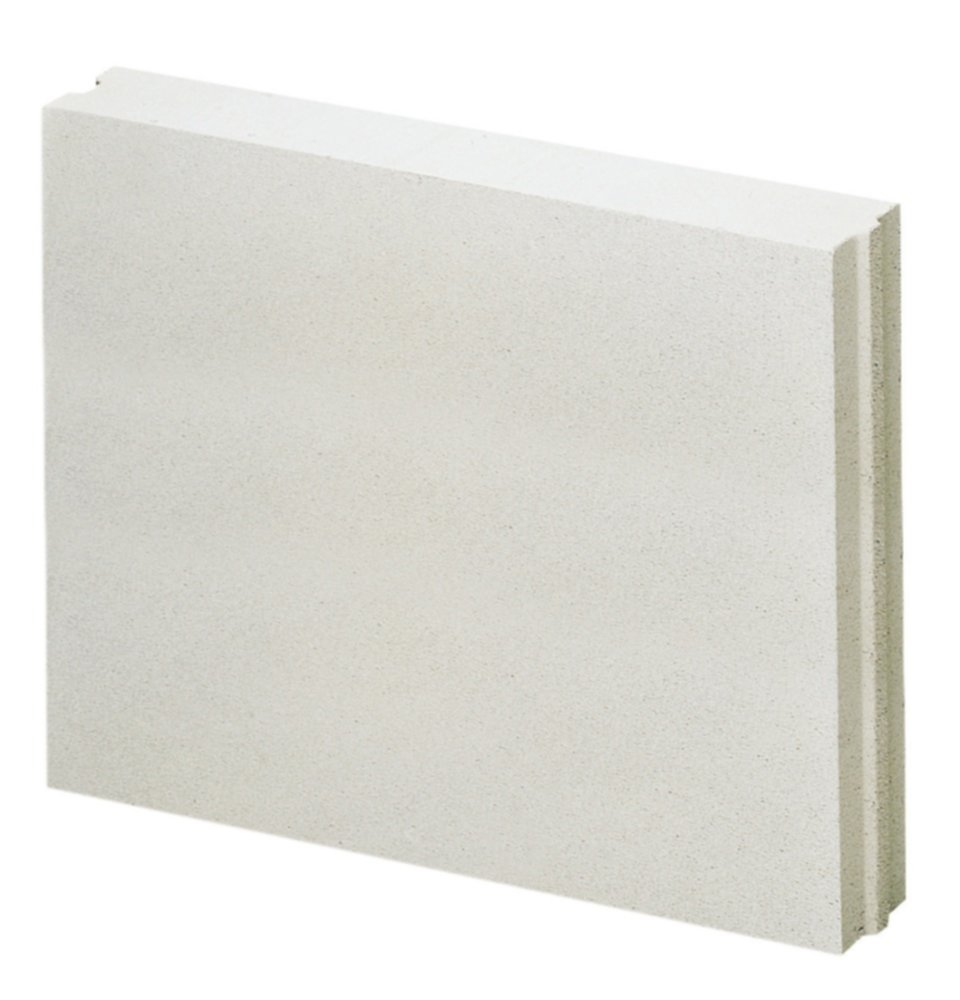 Carreau siporex emboitement 62.5x50x10 cm - SIPOREX