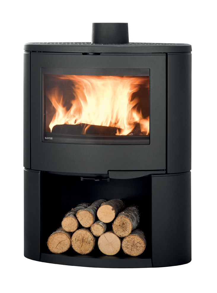 Poêle à bois Persée sur bûcher 10 kW - SUPRA