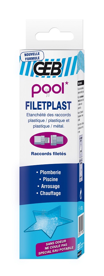 POOL FILETPLAST EAU POTABLE ETUI TUBE 100G