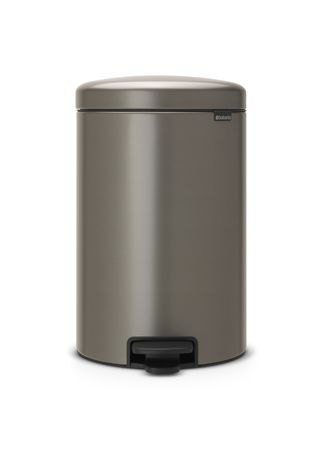 Poubelle à Pédale New Icon 20L Taupe - BRABANTIA