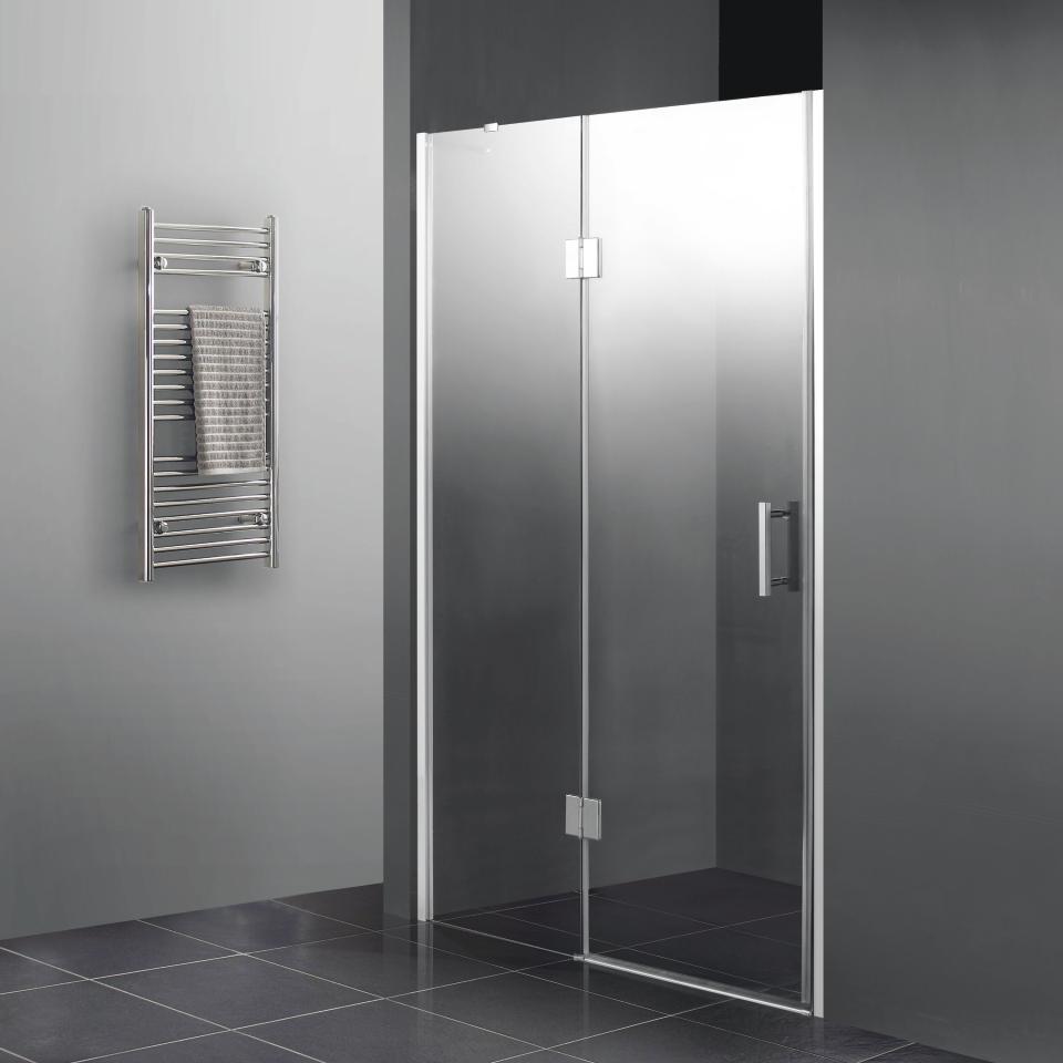 Porte de douche coulissante Ice 120 cm - B HOME