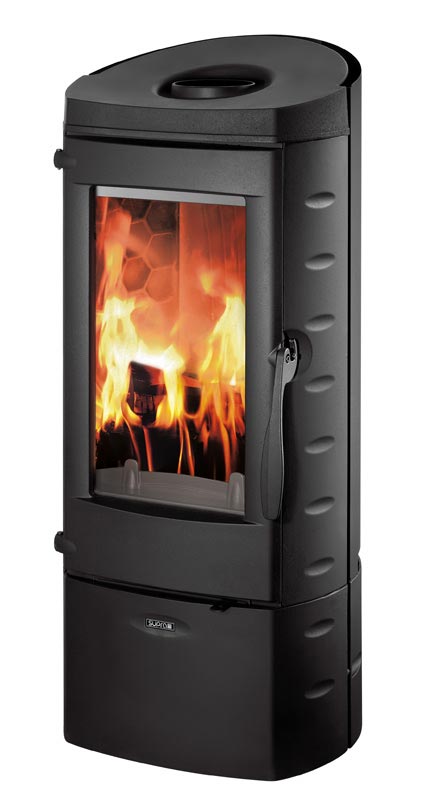 Poêle à bois en fonte Gotham 14kW- SUPRA