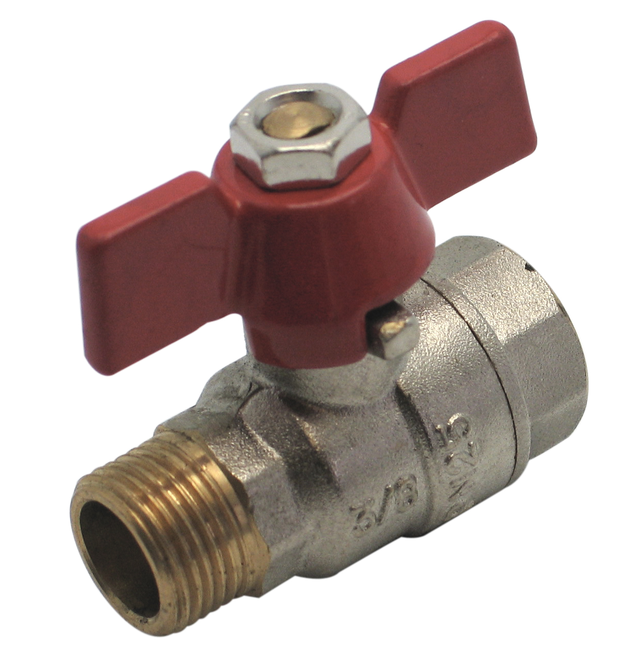 Vanne papillon mâle femelle G1/2 - ACS - NOYON & THIEBAULT