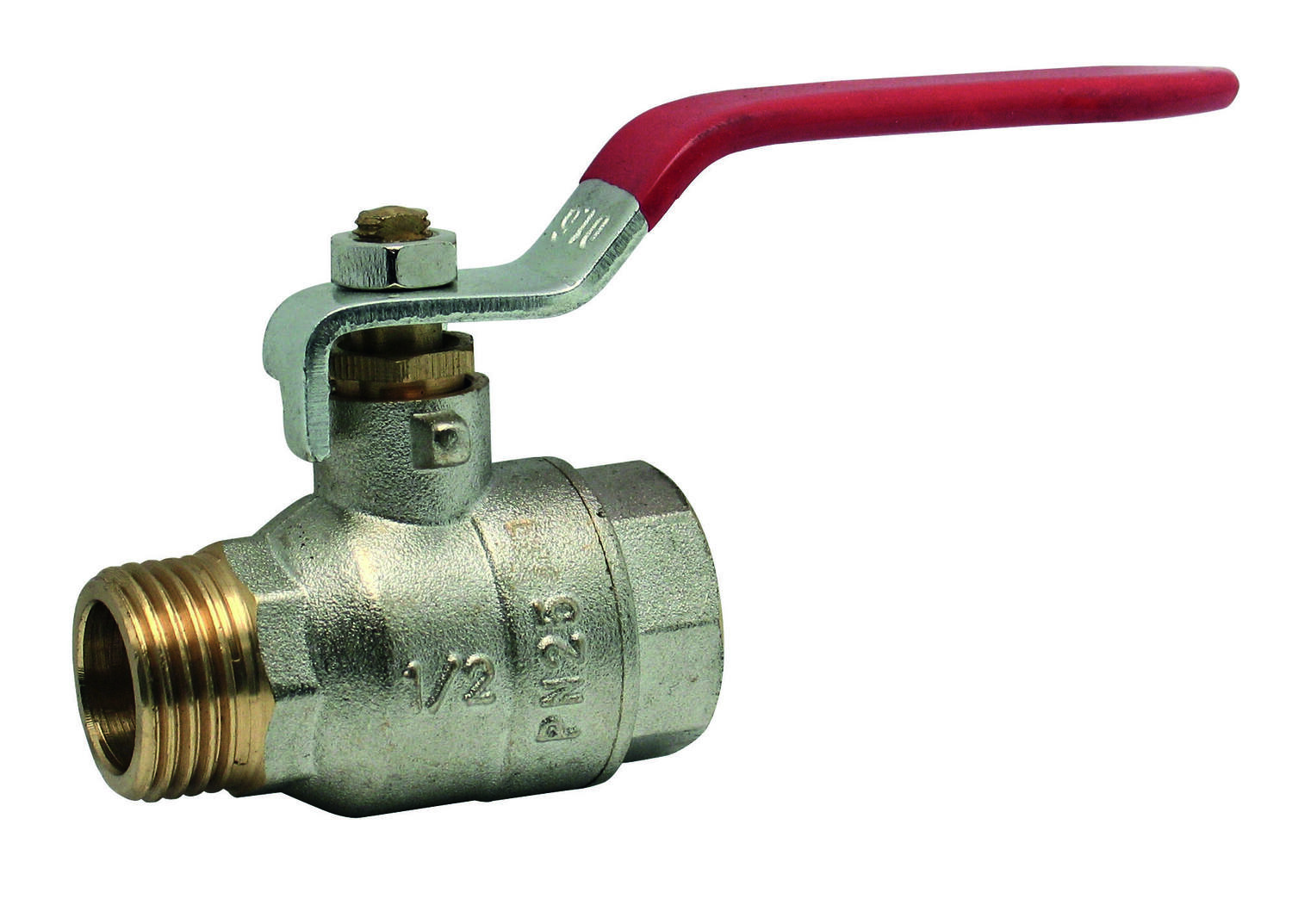 Vanne à sphère manette 1/4 tour double mâle femelle G1/2 (15x21) - ACS - NOYON & THIEBAULT